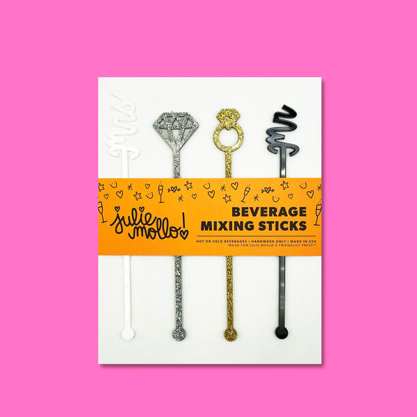 Party Person Drink Stirrers! – Julie Mollo!